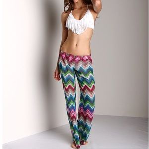 New WOT L* Space Ibiza Wild Side Cover Up Pant XS
